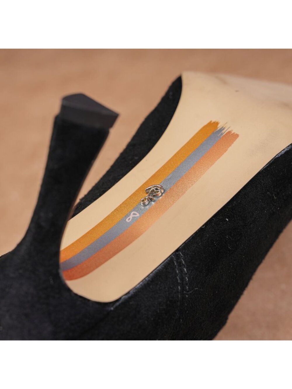 Sam Edelman Women Moe Black Suede Boho Festival Western Heel Boots sz 8 - Picture 6 of 9